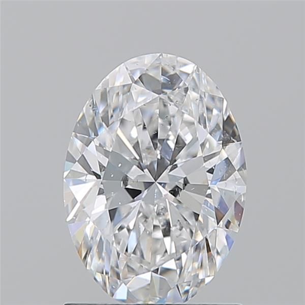 Diamond Natural 1.31Ct D-SI2 Oval - GIA2547910178