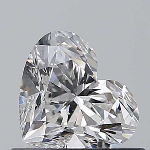 Diamond Natural 0.52Ct E-SI1 Heart - GIA7542666342