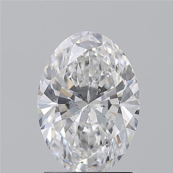 Diamond Natural 1.71Ct F-SI1 Oval - GIA2537886677