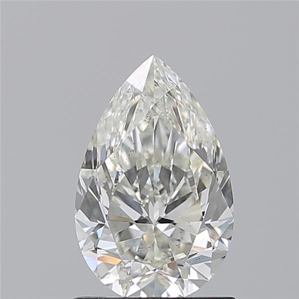 Diamond Natural 1.21Ct J-SI1 Pear - GIA7543114881