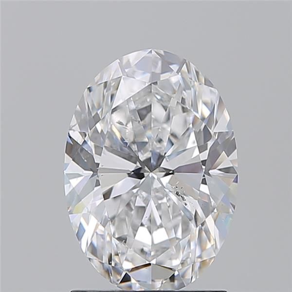 Diamond Natural 1.7Ct D-SI1 Oval - GIA2548376812