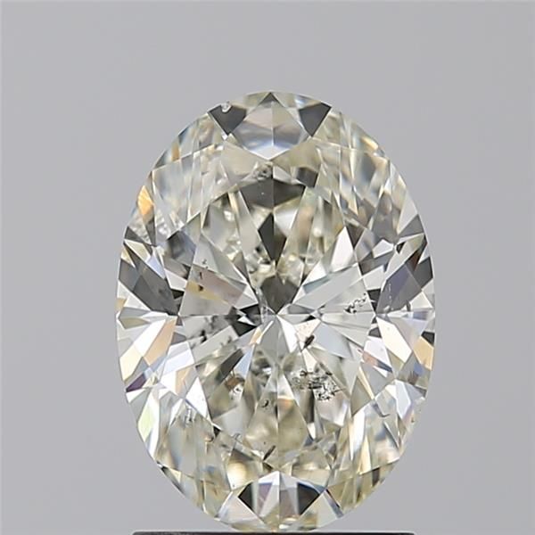 Diamond Natural 1.7Ct K-SI2 Oval - GIA1548378101