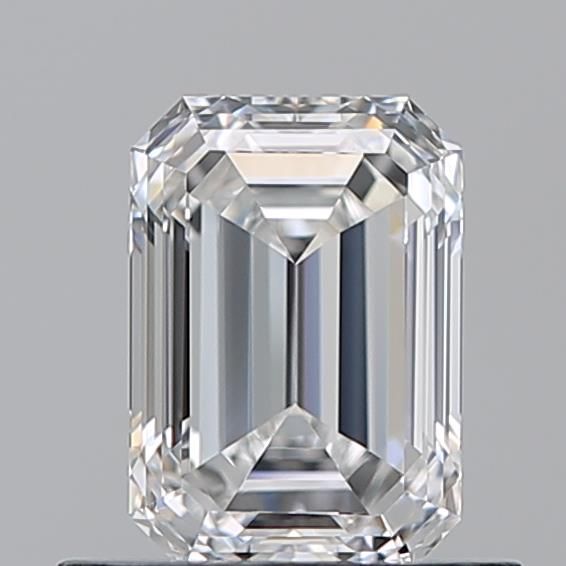 Diamond Natural 0.72Ct F-VVS1 Emerald - GIA6542503810