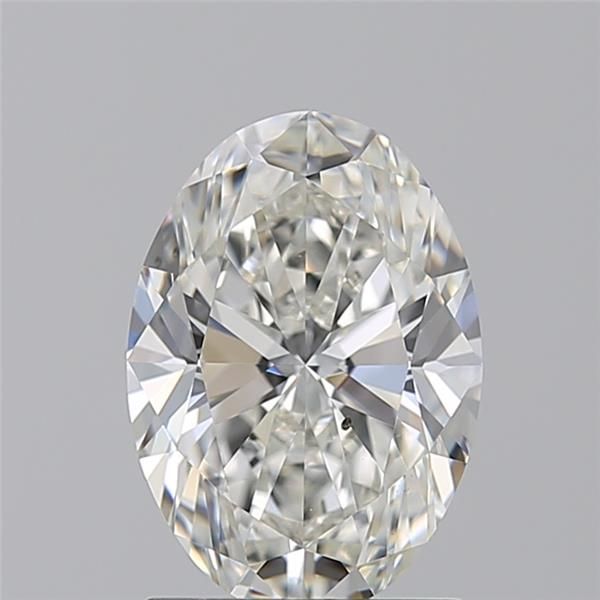 Diamond Natural 1.7Ct H-SI1 Oval - GIA7543427819