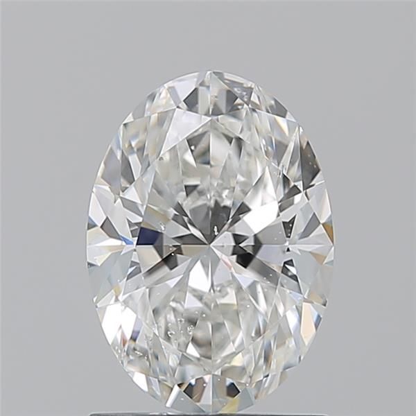 Diamond Natural 1.34Ct F-SI2 Oval - GIA5543516210