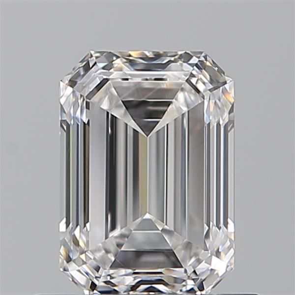Diamond Natural 0.9Ct F-VVS2 Emerald - GIA1543631642