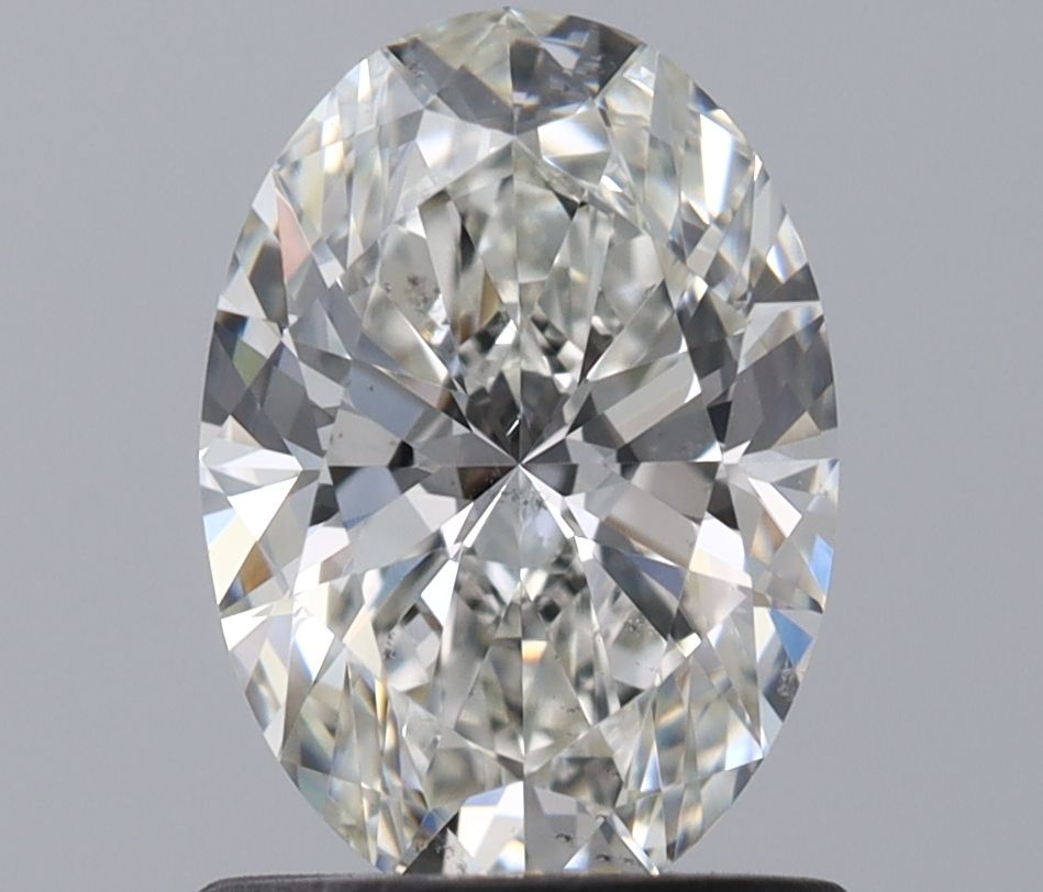 Diamond Natural 1.01Ct H-SI1 Oval - GIA7546306272
