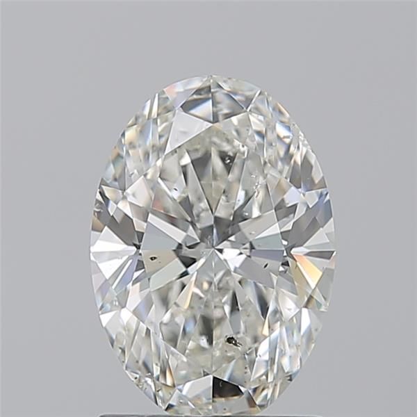 Diamond Natural 1.5Ct J-SI2 Oval - GIA6541322662