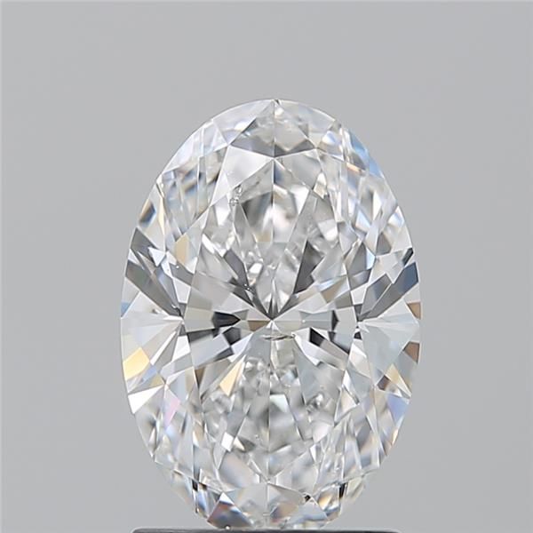 Diamond Natural 1.71Ct F-SI2 Oval - GIA1543696828