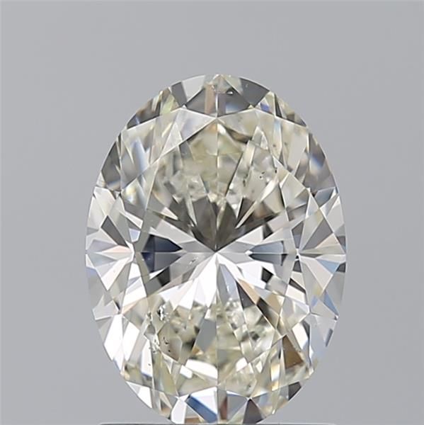 Diamond Natural 1.5Ct K-SI1 Oval - GIA6542622079