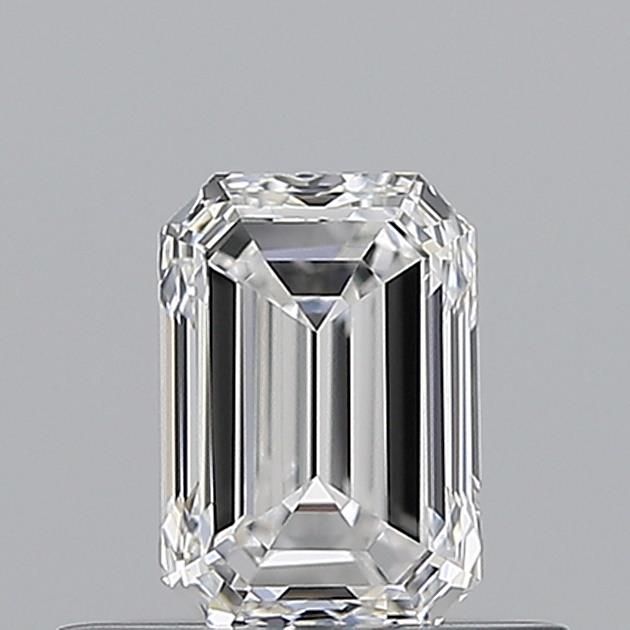 Diamond Natural 0.5Ct F-VVS1 Emerald - GIA2544839194