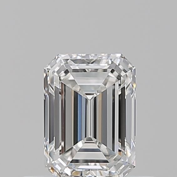 Diamond Natural 0.5Ct F-VVS1 Emerald - GIA7558095116