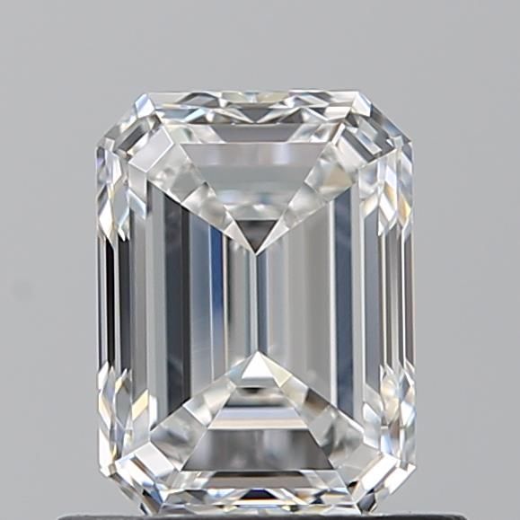 Diamond Natural 0.9Ct F-VVS2 Emerald - GIA3545885246