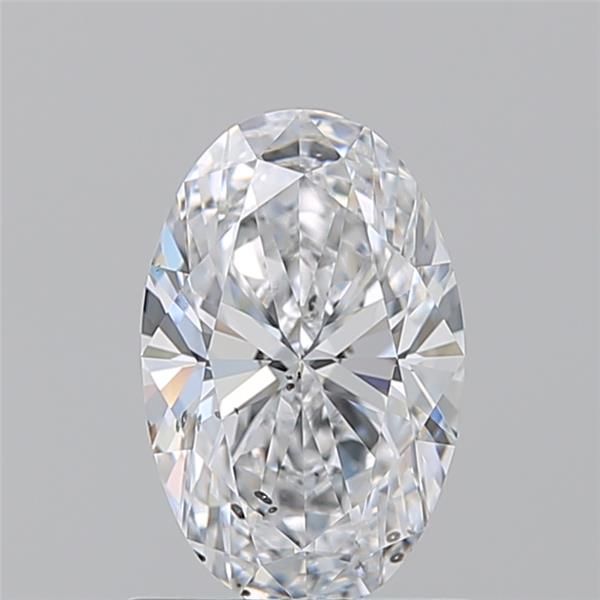 Diamond Natural 1.05Ct D-SI2 Oval - GIA6541894339