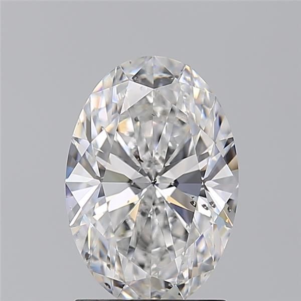Diamond Natural 1.74Ct E-SI2 Oval - GIA6542892487