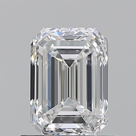 Diamond Natural 1.01Ct F-VVS1 Emerald - GIA1543980587