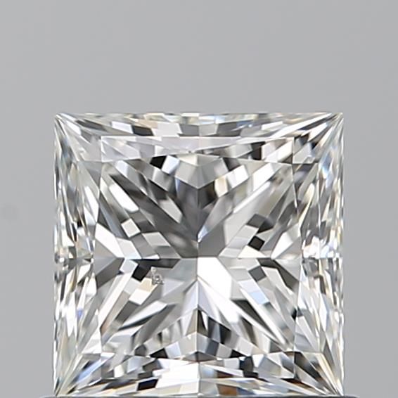 Diamond Natural 0.91Ct H-SI1 Princess - GIA2544883869