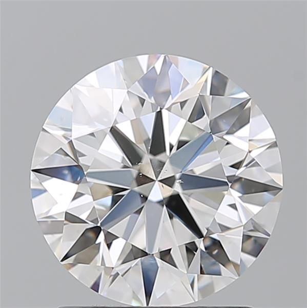 Diamond Natural 1.74Ct G-SI1 Round - GIA7551075335