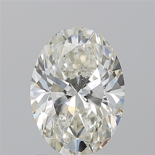 Diamond Natural 1.51Ct J-SI1 Oval - GIA2547400103