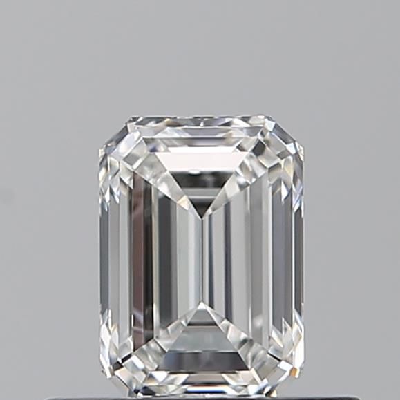 Diamond Natural 0,5Ct F-VVS2 Emerald - GIA2548995224