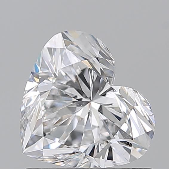 Diamond Natural 1,01Ct D-SI2 Heart - GIA6552001033