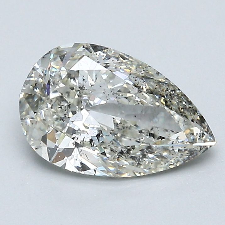 Diamond Natural 1,27Ct J-SI2 Pear - GIA2427194859