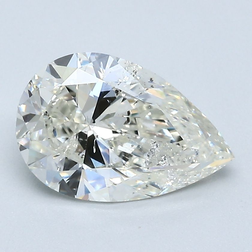 Diamond Natural 1,5Ct J-SI2 Pear - GIA6375310483