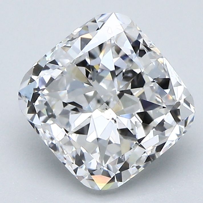 Diamond Natural 2Ct D-SI1 Cushion - GIA6201732236