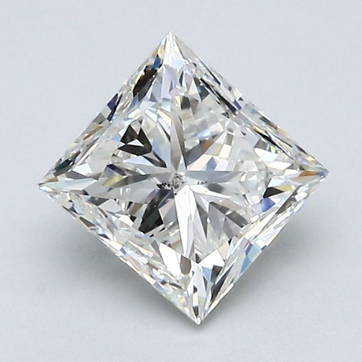 Diamond Natural 1,5Ct J-SI1 Princess - GIA2426239036