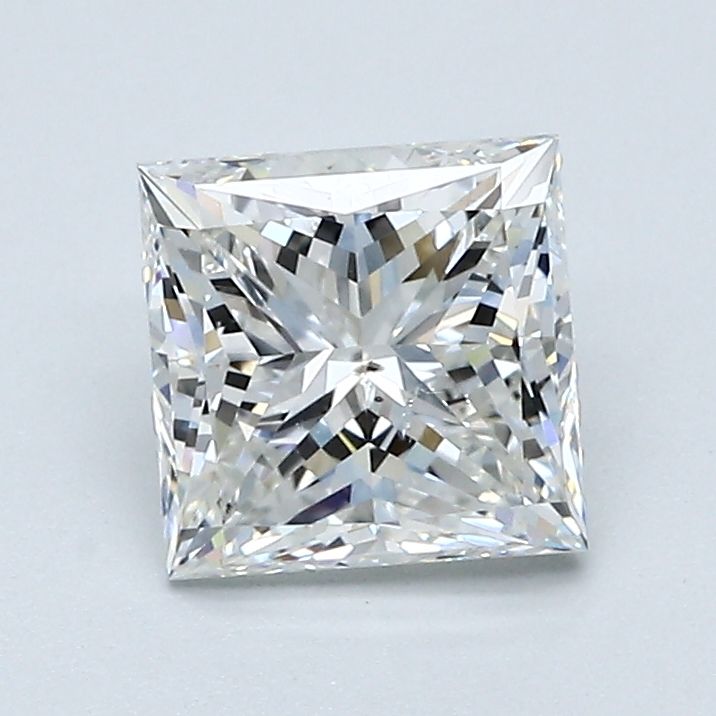 Diamond Natural 1,5Ct H-SI1 Princess - GIA6411034809