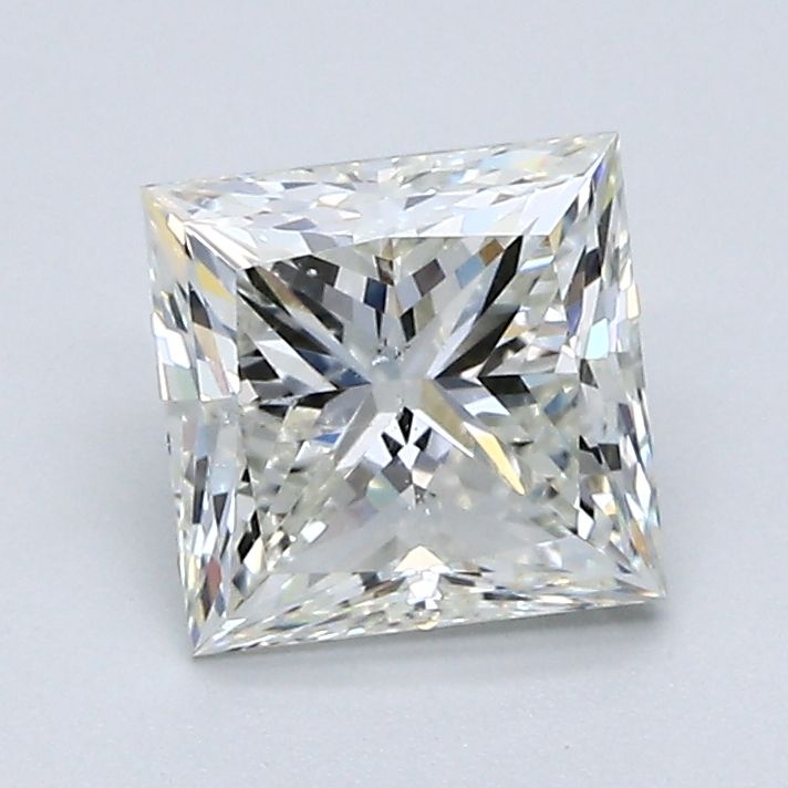 Diamond Natural 1,52Ct J-SI1 Princess - GIA6425108903