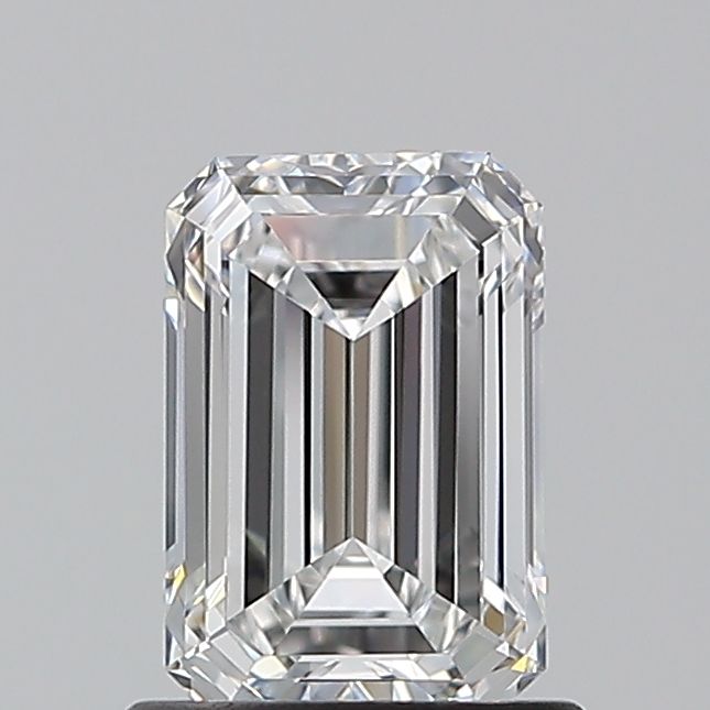 Diamond Natural 0.9Ct E-VVS2 Emerald - GIA6552085721