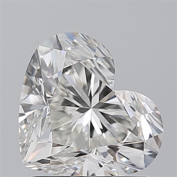 Diamond Natural 1,51Ct I-VS1 Heart - GIA7551074177
