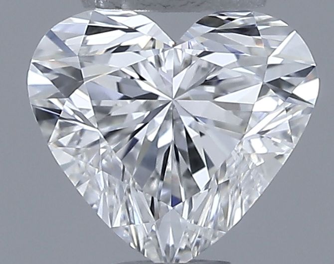 Diamond Natural 0,6Ct F-VVS1 Heart - GIA7551084180
