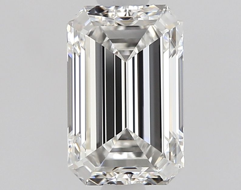 Diamond Natural 0,9Ct F-VVS2 Emerald - GIA7548022343