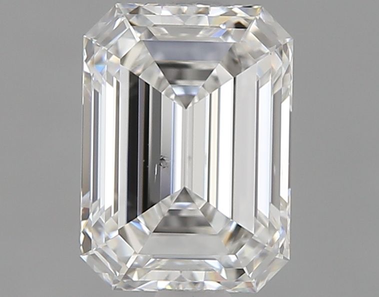 Diamond Natural 1,01Ct F-SI1 Emerald - GIA7452919428