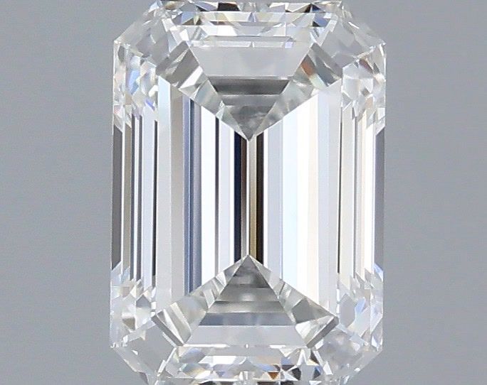 Diamond Natural 0,55Ct F-VS1 Emerald - GIA2547683389
