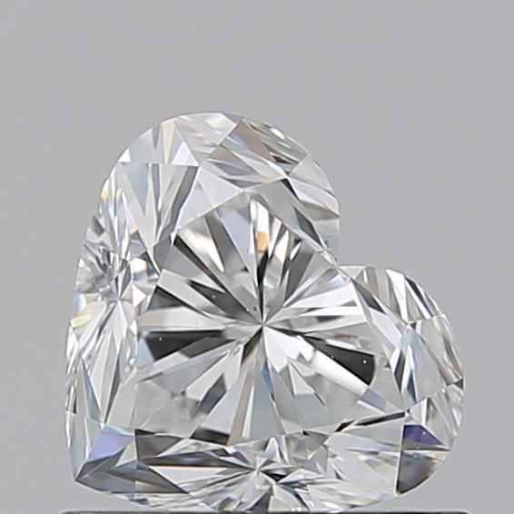 Diamond Natural 0,9Ct F-VS2 Heart - GIA1543721119