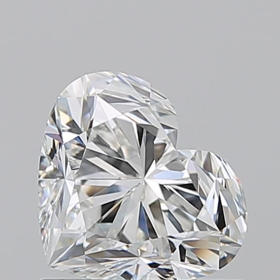 Diamond Natural 1,05Ct G-VVS1 Heart - GIA6545825259