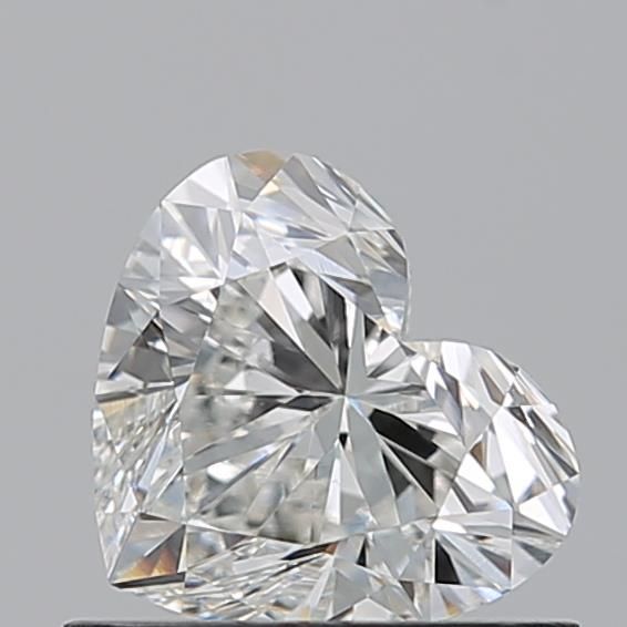Diamond Natural 0,7Ct H-VS1 Heart - GIA7543558028