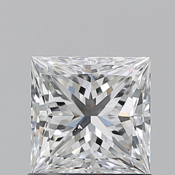 Diamond Natural 1,01Ct F-SI1 Princess - GIA2544893893