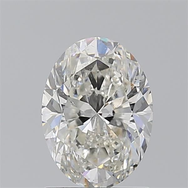 Diamond Natural 1,51Ct I-SI2 Oval - GIA6542892455
