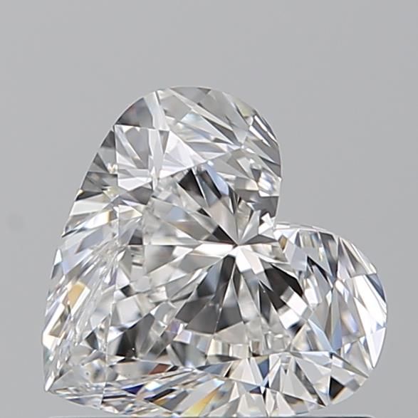 Diamond Natural 0,9Ct F-VS2 Heart - GIA1547801395