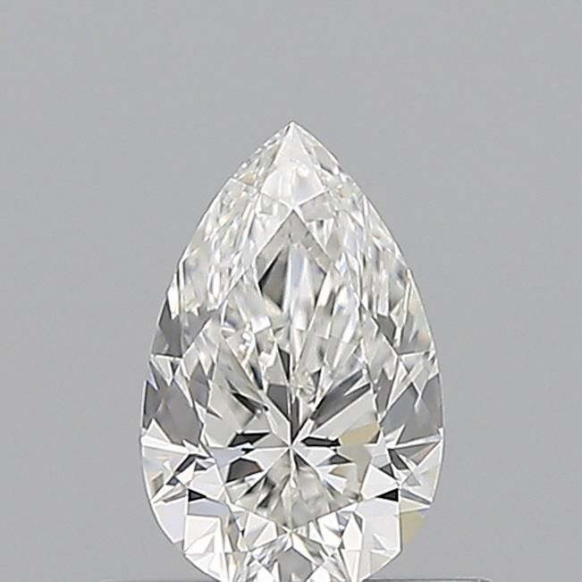 Diamond Natural 0,55Ct G-IF Pear - GIA6545976864