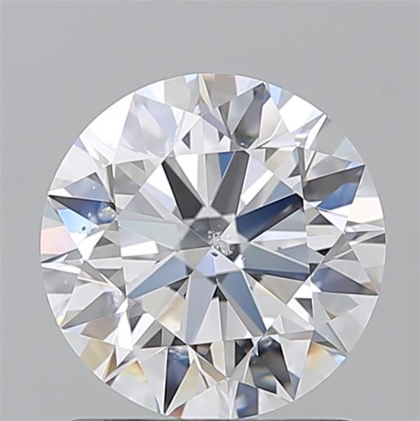 Diamond Natural 1,5Ct D-SI2 Round - GIA7558002751