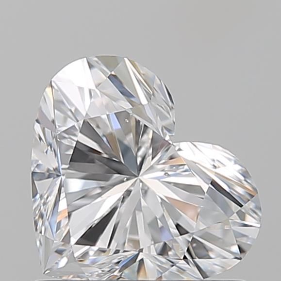 Diamond Natural 0,91Ct D-SI1 Heart - GIA6552104987