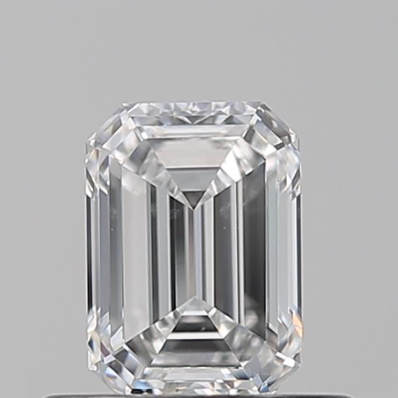 Diamond Natural 0,55Ct E-SI2 Emerald - GIA7548884086