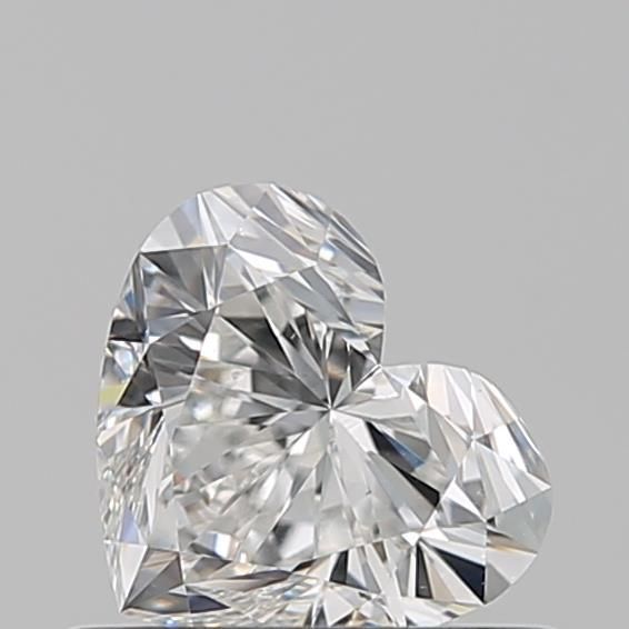 Diamond Natural 0,6Ct F-VS1 Heart - GIA6542880484
