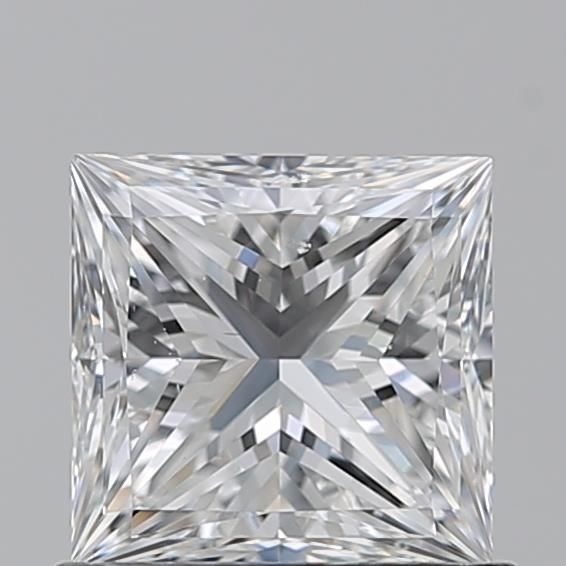Diamond Natural 0,9Ct D-SI1 Princess - GIA1545995229