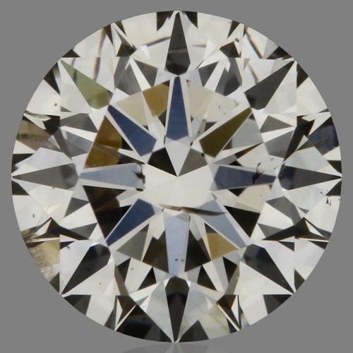 Diamond Natural 0,61Ct K FAINT BROWN-SI2 Round - GIA6215648187